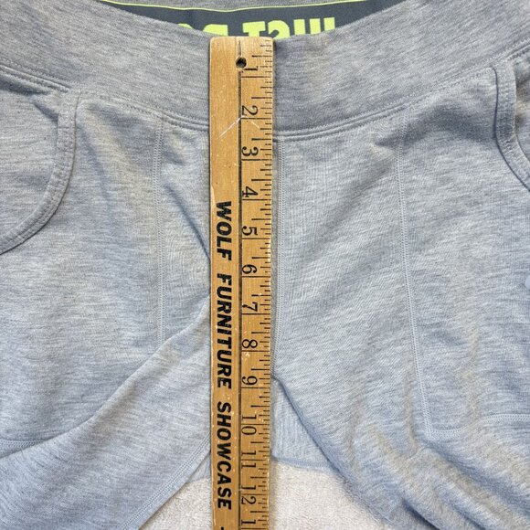 Nike Womens Size Small Dri Fit‎ Just Do It Capris 799099 063 Gray Training - Picture 3 of 11